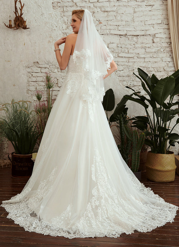 Robe Trapèze Harmonie Céleste - gallery 4