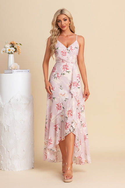 Robe Trapèze Florale Évoquée - gallery 6