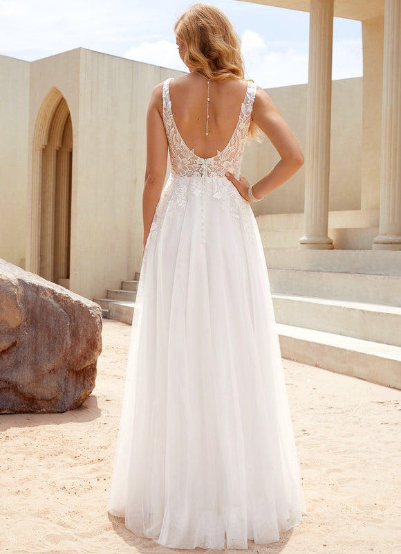 Robe Trapèze Éthérée - gallery 2