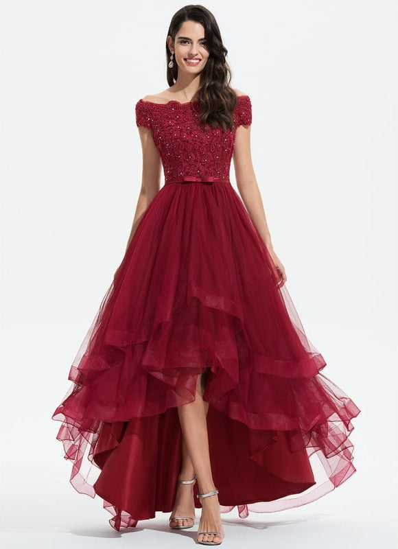 Robe Trapèze Rubis Éclatante
