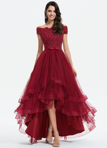 Robe Trapèze Rouge Envolée