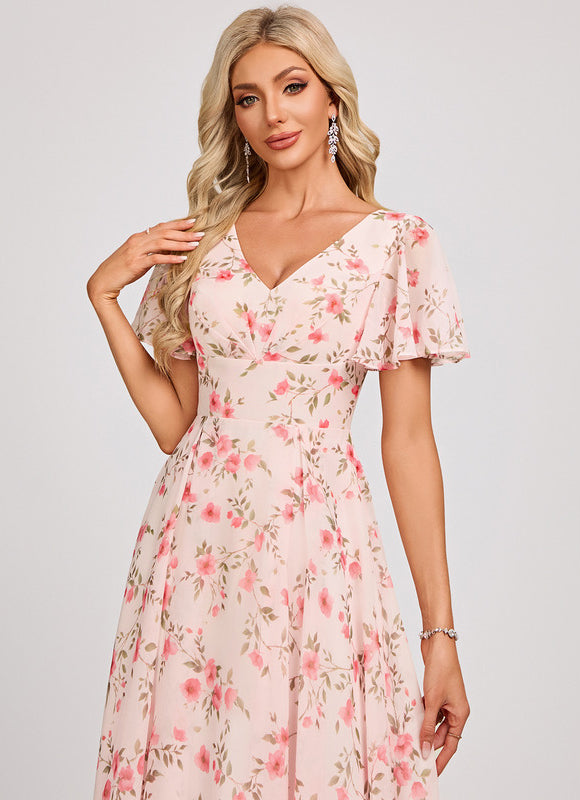 Robe Trapèze Fluide Asymétrique - gallery 4