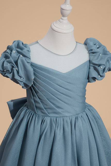 Robe Trapèze Ciel Satiné - gallery 5