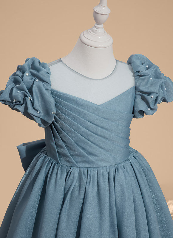 Robe Trapèze Ciel Satiné - gallery 5