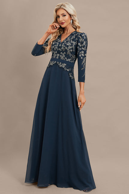 Robe Trapèze Étoile De Soie - gallery 2