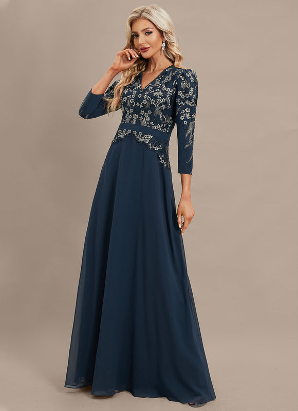 Robe Trapèze Étoile De Soie - gallery 2