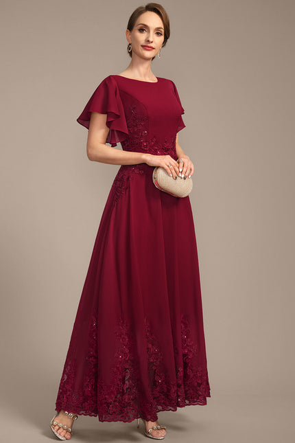 Robe Trapèze Rouge Envoûtant - gallery 4
