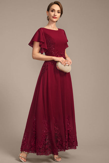 Robe Trapèze Rouge Envoûtant - gallery 4