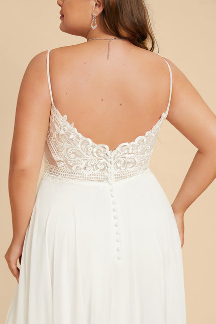 Robe Trapèze Éblouissante Aérienne - gallery 7