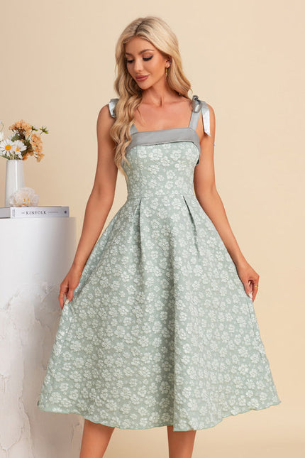 Robe Trapèze Sereine Mint - gallery 5