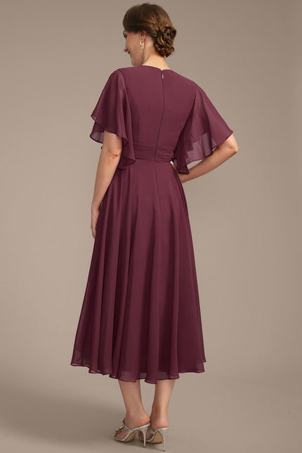 Robe Trapèze Éclat De Vague - gallery 5