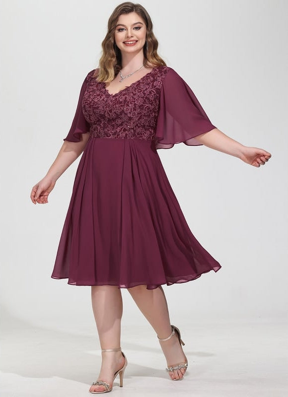 Robe Trapèze Chic Éclat - gallery 8