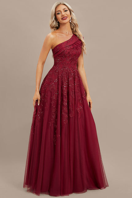 Robe Trapèze Bourgogne Étoilé - gallery 5