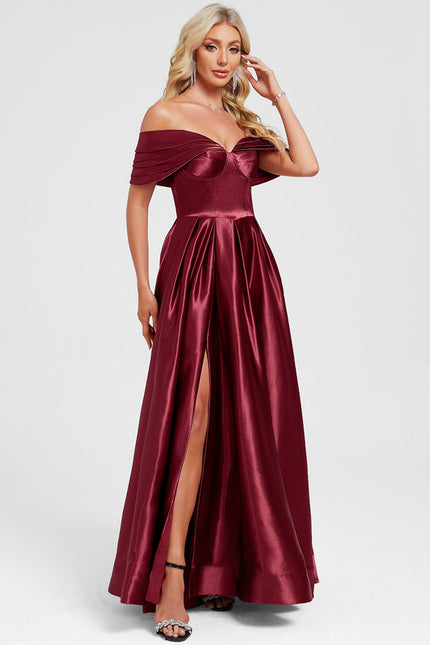Robe Trapeze Col Bardot - gallery 1