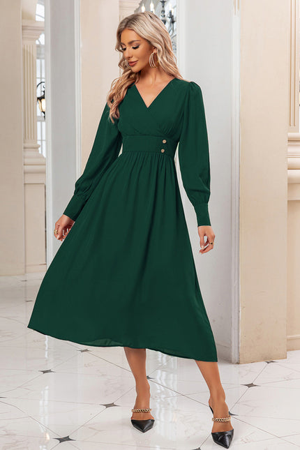 Robe Trapeze Volant - gallery 6
