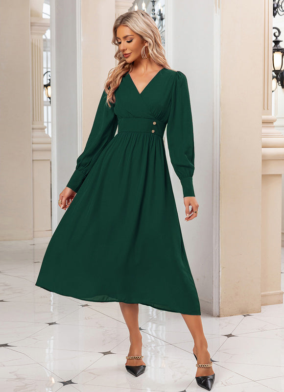 Robe Trapeze Volant - gallery 6