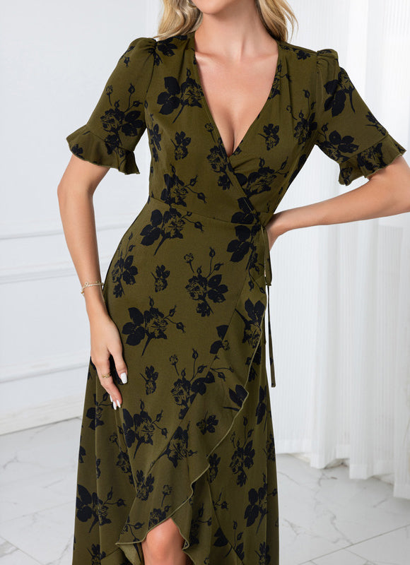 Robe Trapèze Végétale Chic - gallery 6