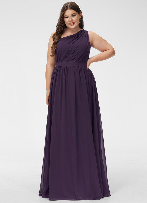 Robe Trapèze Asymétrique Beige - gallery 4