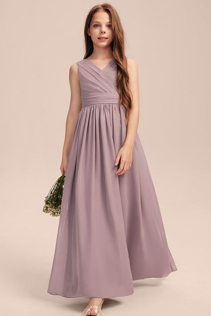 Robe Trapèze Lilas Douceur - gallery 3