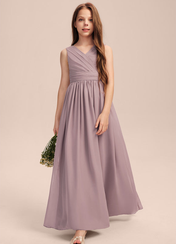Robe Trapèze Lilas Douceur - gallery 3