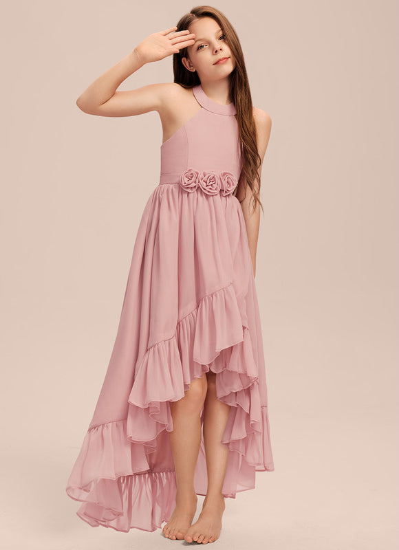 Robe Trapèze Éclosion Rosée - gallery 5