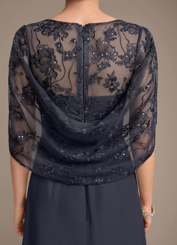 Robe Trapèze Rêve Sombre Légèreté - gallery 7