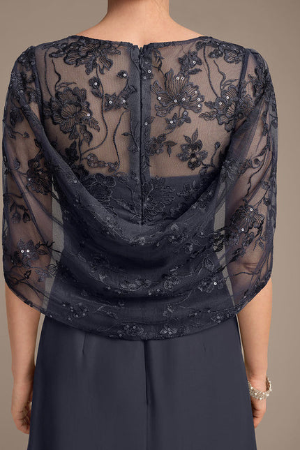 Robe Trapèze Rêve Sombre Légèreté - gallery 7