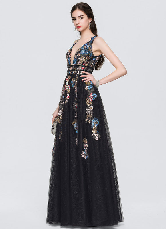 Robe Trapèze Étoile Ébène - gallery 2