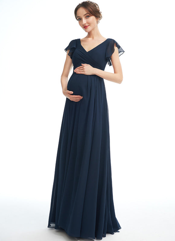 Robe Trapèze Maternité Fluidité