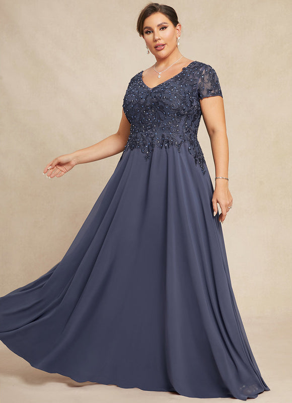 Robe Trapèze Satinée Étoilée - gallery 7