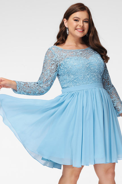 Robe Trapèze Courte Festive - gallery 4