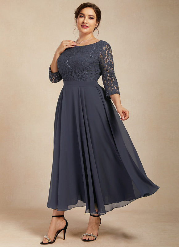 Robe Trapèze Éclat De Velours - gallery 8