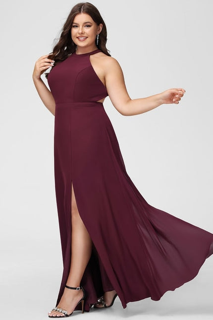 Robe Trapèze Vert Émeraude Longue Rayée - gallery 9