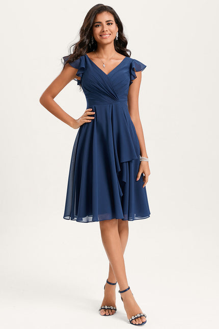 Robe Trapèze Émeraude Volante - gallery 1