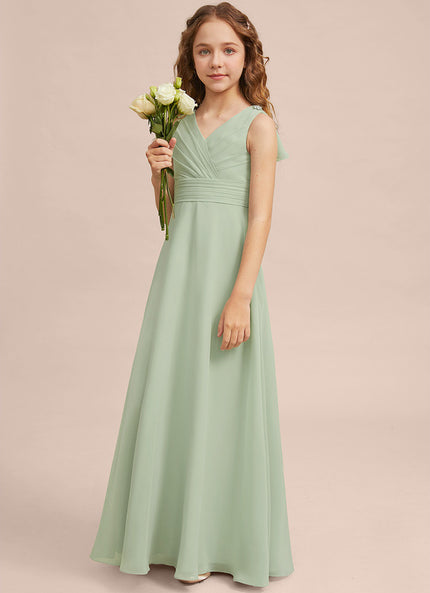 Robe Trapèze Vert Doux Éclat