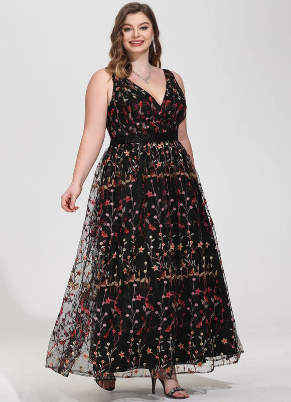 Robe Trapèze Énigme Florale - gallery 8