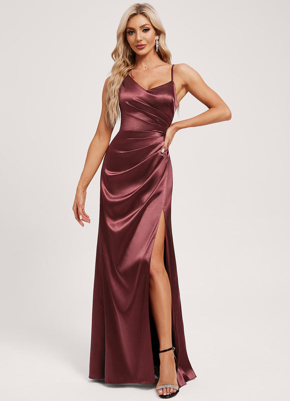 Robe Trapèze Éclat Cerise