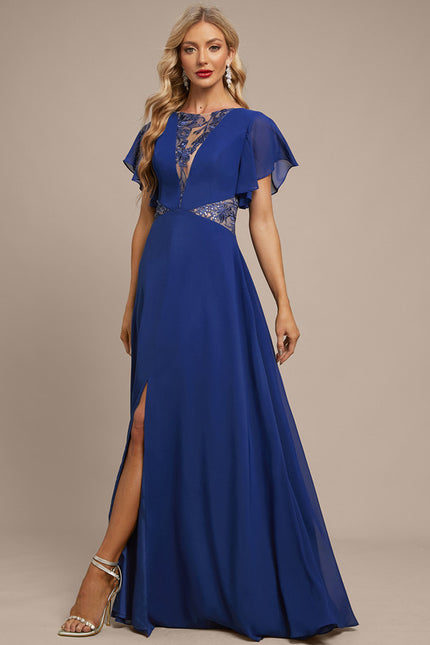Robe Trapèze Éclat Azurien - gallery 3