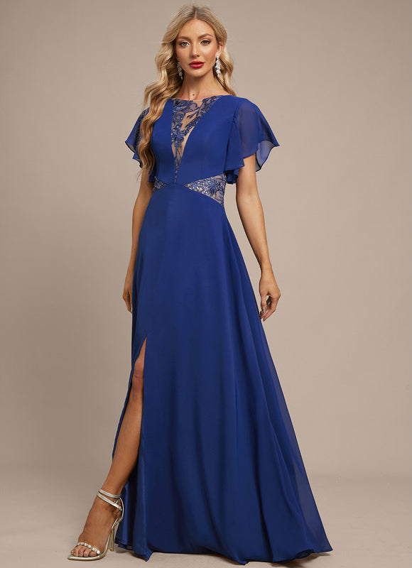Robe Trapèze Éclat Azurien - gallery 3
