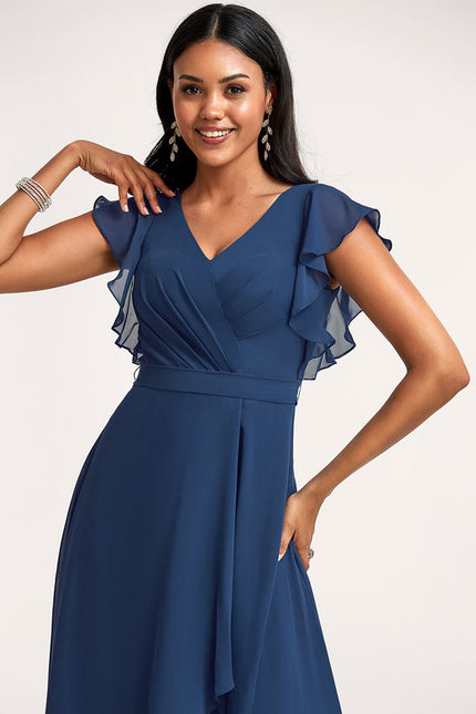 Robe Trapèze Fluide Asymétrique - gallery 1