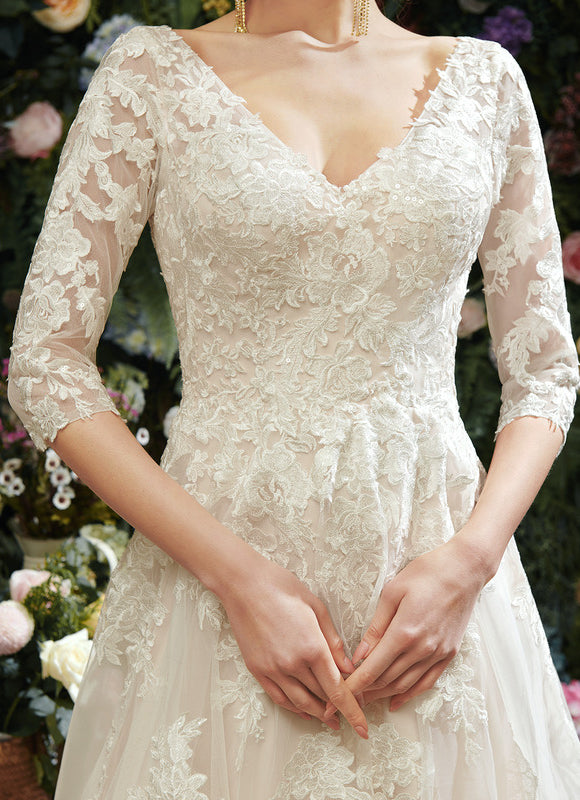 Robe Trapèze Rêve Tulle Élyséen - gallery 3