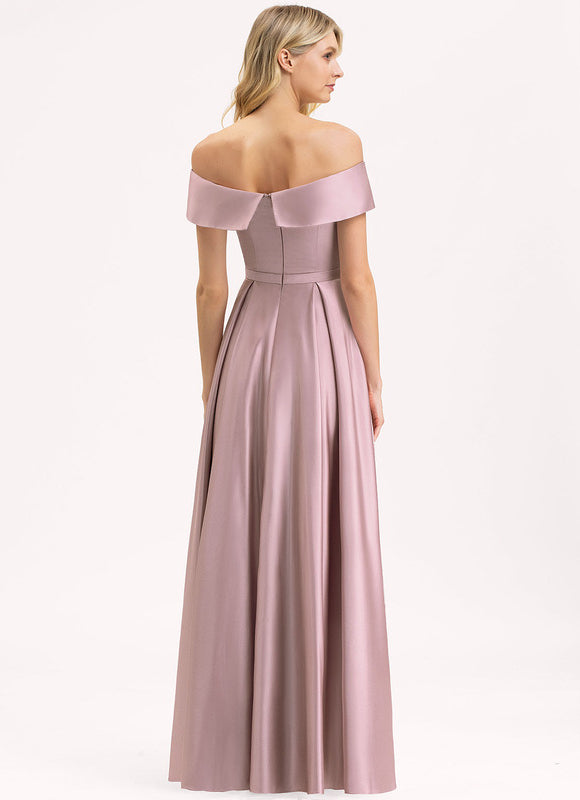 Robe Trapèze Émeraude Élégante - gallery 5