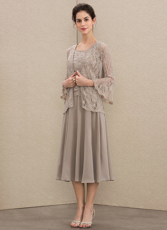Robe Trapèze Éclat De Velours - gallery 2