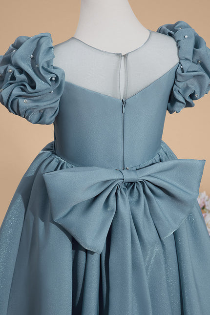 Robe Trapèze Ciel Satiné - gallery 6