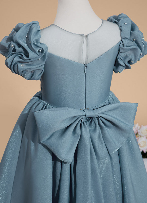 Robe Trapèze Ciel Satiné - gallery 6