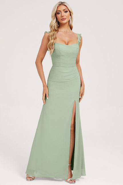 Robe Trapèze Flottante Aqua - gallery 3