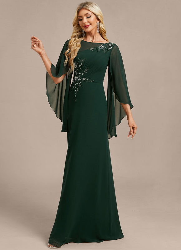 Robe Trapeze Col Bateau - gallery 4