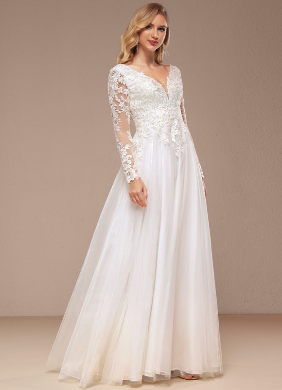 Robe Trapèze Luxe Évanescent - gallery 4