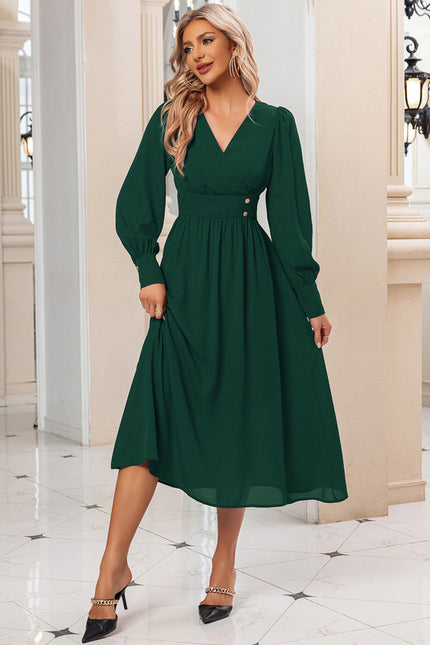 Robe Trapeze Volant - gallery 8