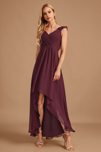 Robe Trapèze Fluide Asymétrique - gallery 2